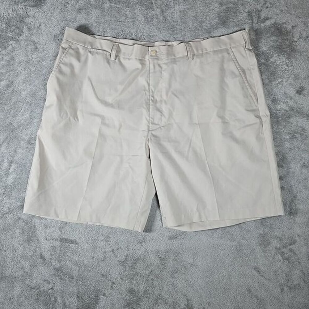 PGA Golf Shorts Mens 42 Beige Performance Sportswear Preppy Casual